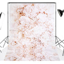 3x5FT 4x5FT  Wall White Rose Flower Vinyl Photography Background Backdrop Photo Studio Prop