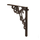 2323.52cm Wall Shelf Mount Bracket Cast Iron Support Mounted Supporter Home Garden Rusty