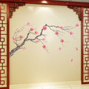 Miico FX64045 Plum Flower Wall Sticker Home Decorative Sticker DIY Sticker Living Room And Bedroom Decoration