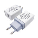 Bakeey QC3.0 18W Quick Charging USB Charger Adapter EU Plug For OnePlus 7 Pro 5T UMIDIGI Z2 HUAWEI P30 XIAOMI MI8MI9 S10 S10+