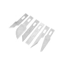 6 Blades Craft Artwork Cutter DIY Carving Stencil Scoring Hobby Chiseling Model Repairing Sculpture