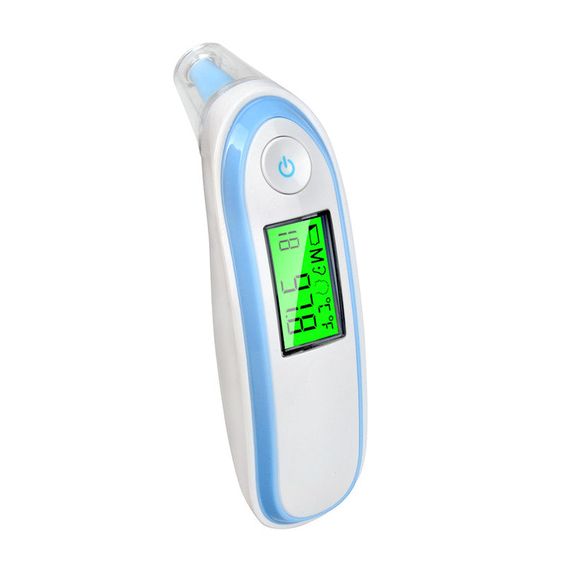 LCD Digital Infrared Baby Thermometer Non-contact Ear & Forehead Laser Body Temperature Baby Adult