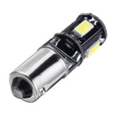 BA9S LED Car Side Marker Lights Tail Brake Bulb 2.1W 330LM DC12V 6000K White 1Pcs