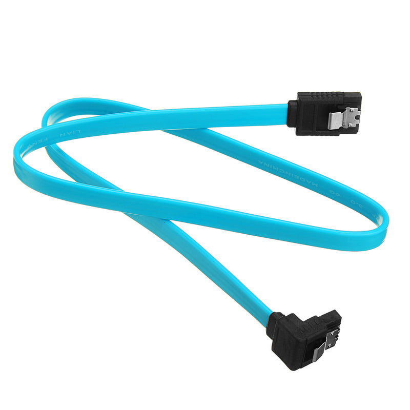 25 x 18 Inch SATA 3.0 Cable SATA3 III 6GB/s Right Angle 90 Degree HDD Hard Drive Converter Cable
