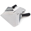 Stainless Steel Chip Shovel Thickened French Fries Shovel Chip Packaging Sh D2F6