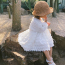 Handmade Parent-Child Straw Hat Children'S Travel Seaside Sun Protection Su T6W8