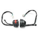 Motorcycle 7/8 Inch Handlebar Horn Turn Signal Hi/Lo Beam Kill Light Start Switch