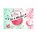 5x3FT 7x5FT Watermelon One in a Melon Birthday Photography Backdrop Studio Prop Background