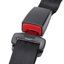 Black Adjustable Automatic Shrinking Three-Point Car Seat Belt With Seat Be