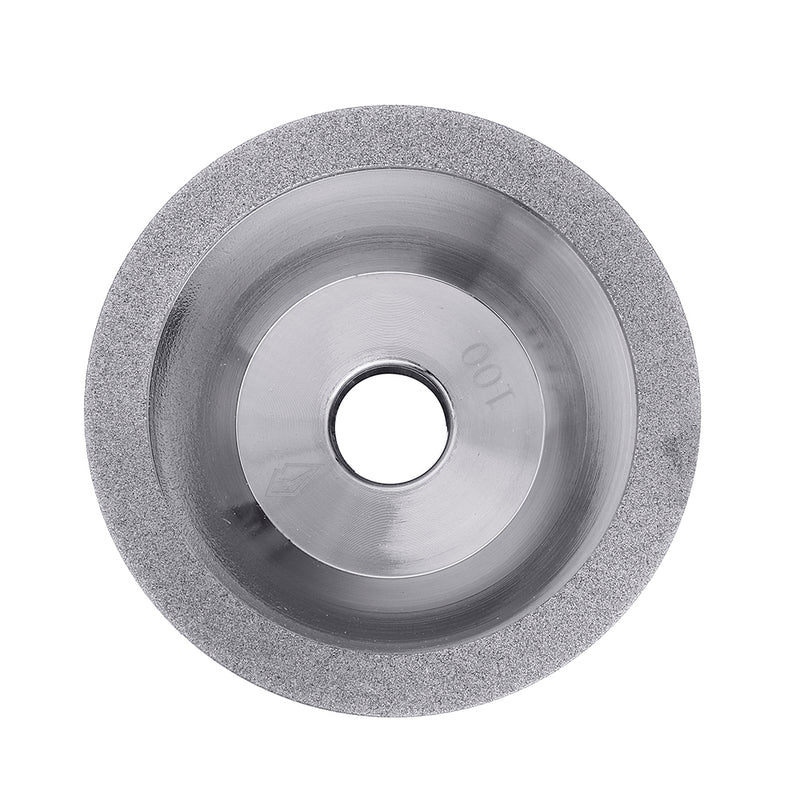 80-600 Grit Diamond Grinding Wheel Cup Grinding Bowl-shaped for Tungsten Steel Milling Cutter Tool Sharpener Grinder