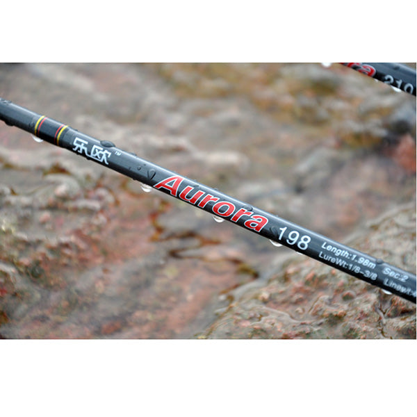 LEO Aurora Lure Casting Telescopic Fishing Pole 1.65M 1.8M 1.98M 2.1M Carbon Fishing Rod