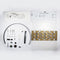 Geekcreit DIY 6 Digit LED Large Screen Two-Color Digital Tube Desktop Clock Kit Touch Control