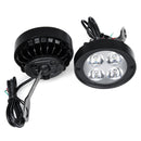 7 Inch Motorcycle Headlights Super Bright LED DRL Bulb With Switch