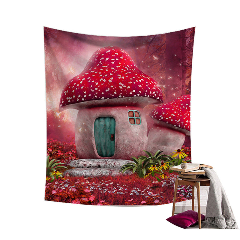 Fairy Forest Hanging Wall Tapestry Bohemian Hippie Throw Bedspread Home Decorations