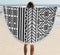 150cm Pure Cotton Bohemia Roud Tassel Knitted Beach Towel Lantern Towel Home Blanket