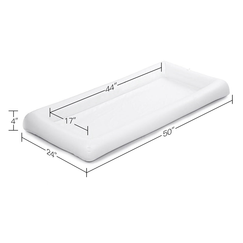 1Pcs Inflatable Ice Bar Summer Pool Pvc Inflatable Water Bar,Salad Bar Part F8M2