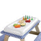 1Pcs Inflatable Ice Bar Summer Pool Pvc Inflatable Water Bar,Salad Bar Part F8M2