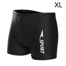 Swimwear Men's Boxer Swim Shorts Swim Men's Tights Swim Caps Black XL-Code T4C9