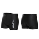 Swimwear Men's Boxer Swim Shorts Swim Men's Tights Swim Caps Black XL-Code T4C9