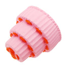 Three Layer Orange Cake Squishy 11cm Slow Rising Anti Stress Collection Gift Soft Toy