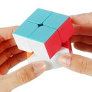 Amazing Cube 2x2 Magic Cube Anti Stress Adults Kids Puzzle Toy Vivid Color Square Magic Cube Puzzle Science Education Toy Gift