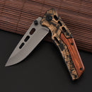 LAOTIE B135G2 205mm Stainless Steel Folding Knife Outdoor Survival Tools Kit Hiking Climbing Multifunctional Knife