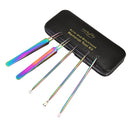 Lucky Fine Blackhead Acne Remover Tool Kit Stainless Steel Skin Care Tools Set