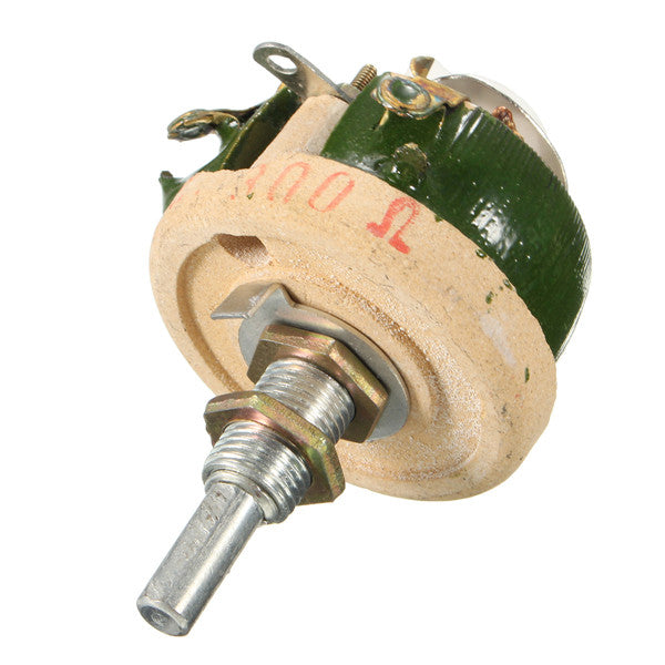 25W 300 OHM 70x43mm High Power Wirewound Potentiometer Rheostat Variable Resistor