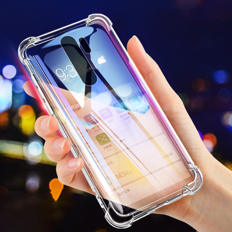 Bakeey Air Bag Shockproof Transparent Soft TPU Back Cover Protective Case for Xiaomi Redmi Note 8 Pro