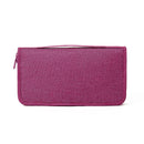 Men Women Passport Holder Multi-function Document Bag Travel Credit Card Wallet Organizer Storage Bag