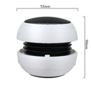 Mini Portable Hamburger 3.5mm Rechargeable Travel Super Bass Speaker