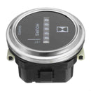 DC 10-80V Engine Round Hour Meter Hour Meter Gauge ATV Boat Vehicle