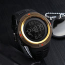 SKMEI 1251 Countdown Double Time Digital Watch Men Chronograph Electronic Sport Watch