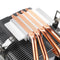 CPU Cooler 4 Heatpipes 90mm 4Pin LED RGB Cooling Fan for LGA 775/1155/1151/1150/1366 AMD