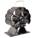 Bakeey 3-leaf Heat Fireplace Fan Powered Home Efficient Heat Distribution Low Noise