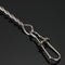 ZANLURE 70 cm Stainless Steel Wire Leader Fishing Line Lure Trace Cable Braided Fishing Line