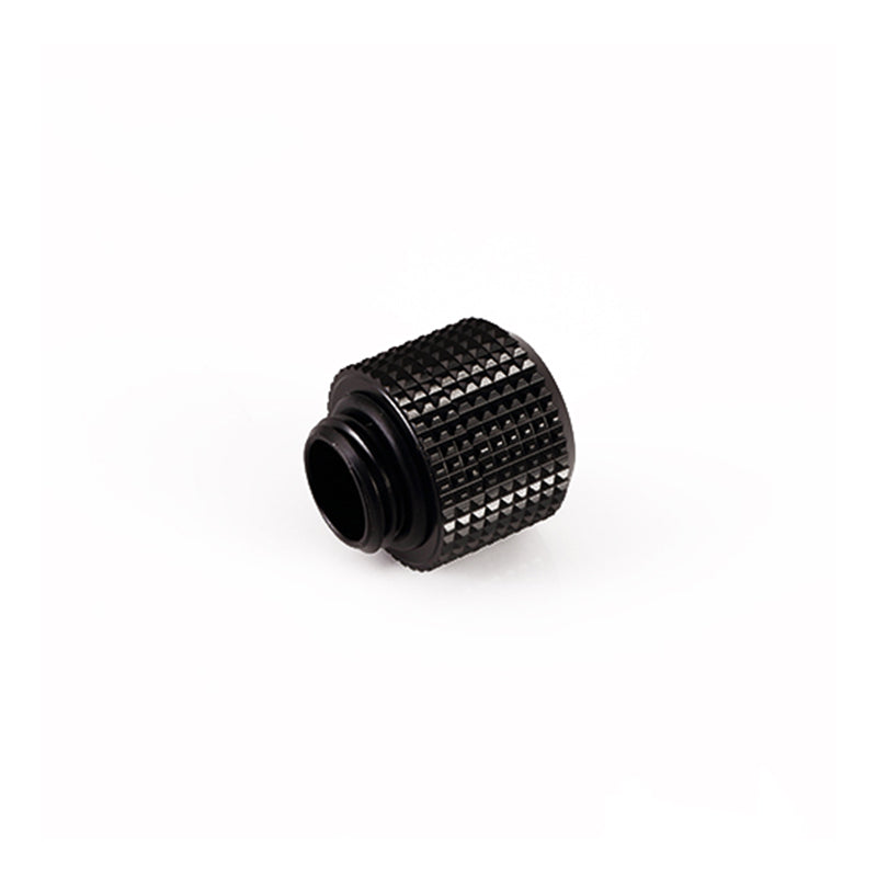 BYKSKI EVO B-FT3-Tn G1/4 Thread Water Stop Fittings Suitable for 9.5x12.7mm Tube Joints PC Water Cooling Connector Black