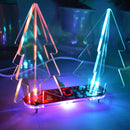 Geekcreit DIY Full Color Changing LED Acrylic 3D Christmas Tree Electronic Learning Kit