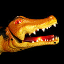 Electric Crocodile Toy Crawling Simulation With Light Music Effects Fun Toys