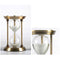 Metal Hourglass Timer Decoration Creative Birthday Business Gift Gold 15 Minutes