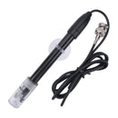 2X(1Pcs Ph-201 Black Laboratory Electrode Electrode Sensor Connector Probe