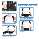 Back Posture Correction Shoulder Corrector Support Brace Belt Therapy Men W