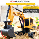 2.4Ghz 6Ch 1:24 Rc Excavator Mini Rc Truck Rechargeable Simulated Excavator