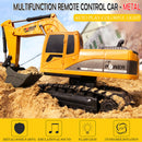 2.4Ghz 6Ch 1:24 Rc Excavator Mini Rc Truck Rechargeable Simulated Excavator