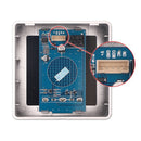 Dc 12V Nc No Square, Contact Sensor Door Exit Release Button Switch With Le