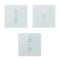1/2/3 Gang WIFI Smart Voice Control Glass Panel Switch EU Plug Waterproof Glass Touch Screen Support Alexa Google Timer Switch