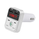Wireless Bluetooth Fm Car Chargers Transmitter Led Mp3 Player Charger 2 Usb
