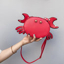 Personality Cute Crab Female Mini Messenger Bag Ladies Handbag Chain Should