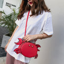 Personality Cute Crab Female Mini Messenger Bag Ladies Handbag Chain Should