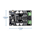 2X(Vhm-307 Tda7492P Bluetooth Receiver Amplifier Audio Board 25Wx2 Speakers
